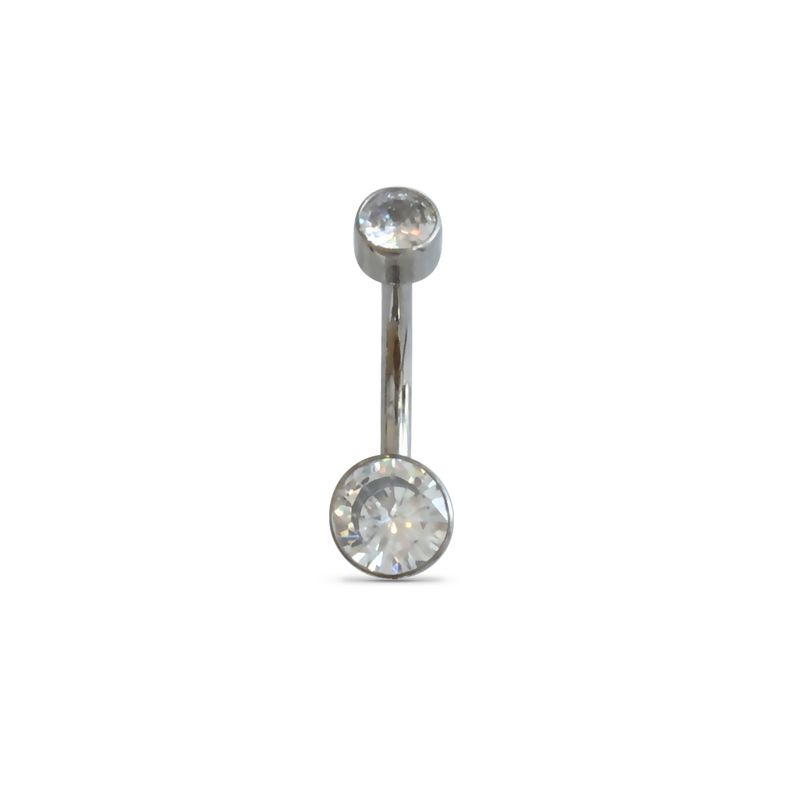 Ti Bezel Navel