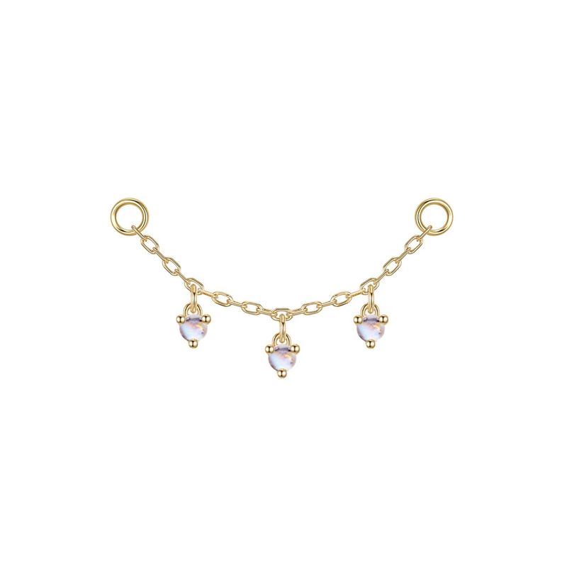 Dripping Gemstones Chain
