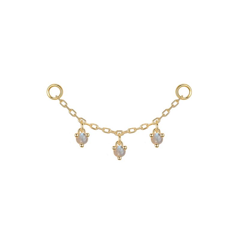 Dripping Gemstones Chain