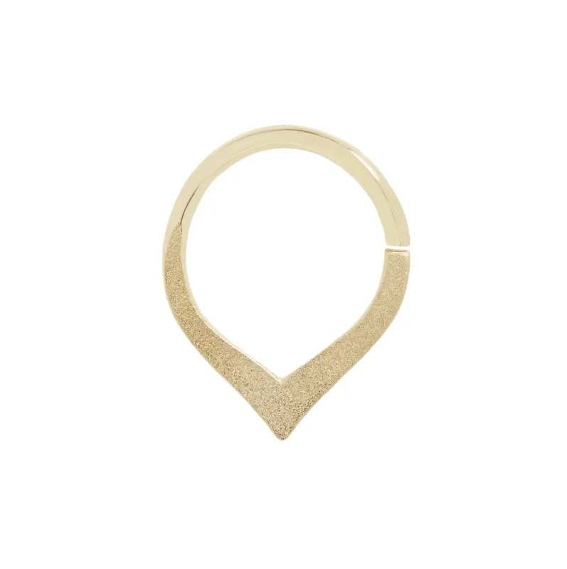 Rise Sandblast Seam Ring