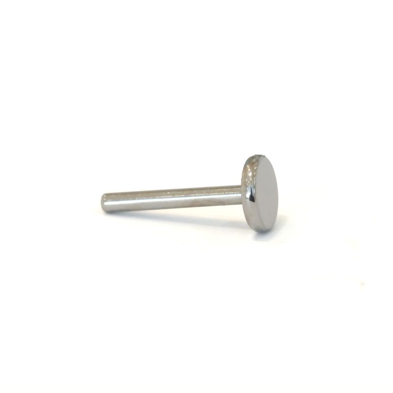 18g Threadless Post | Titanium Large Disc Post