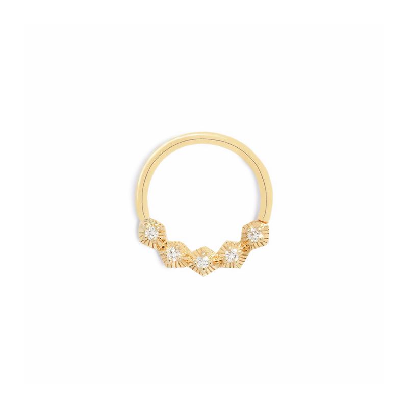 Nova Diamond Seam Ring