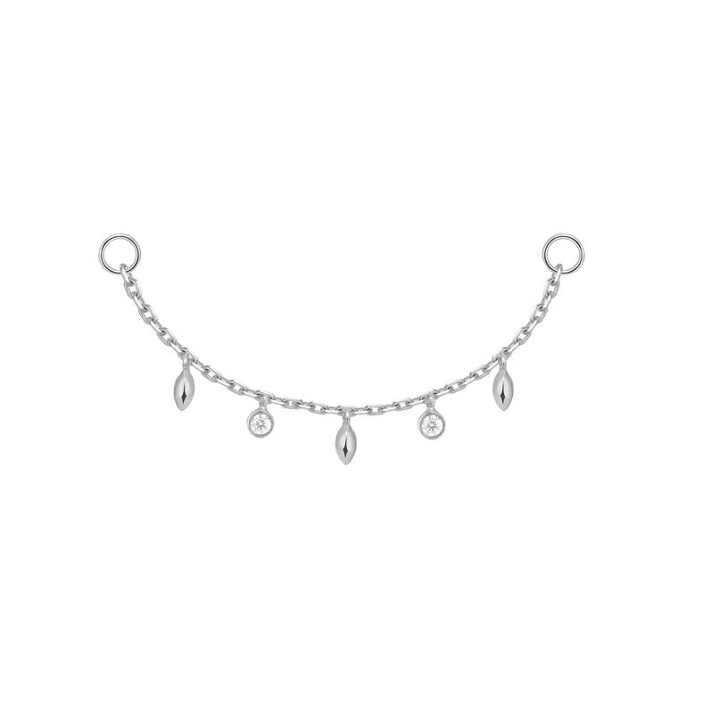 Dripping Diamonds and Marquise Beads Chain