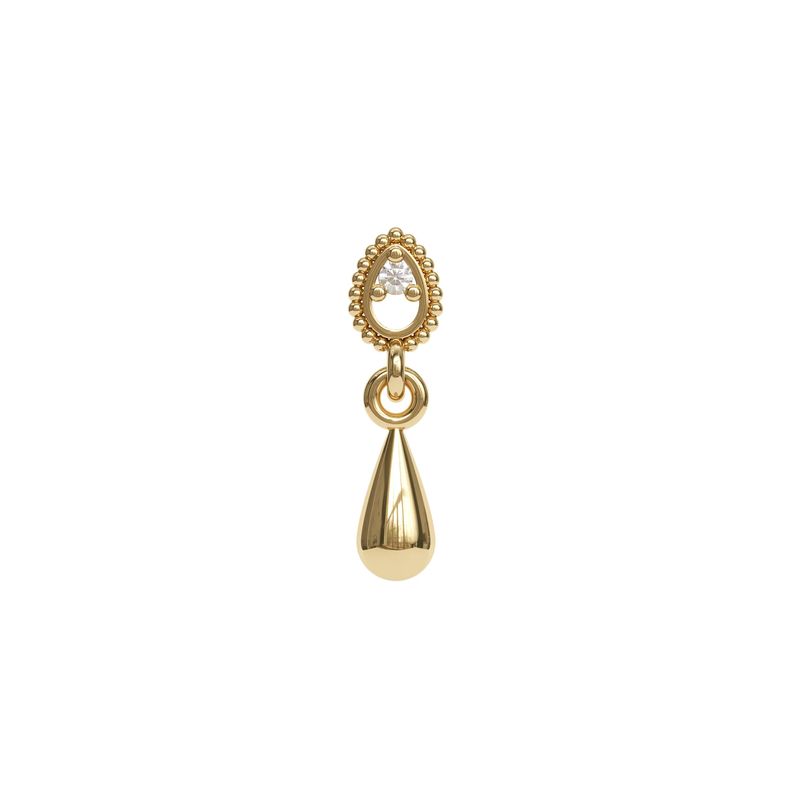 Teardrop Diamond Dangle