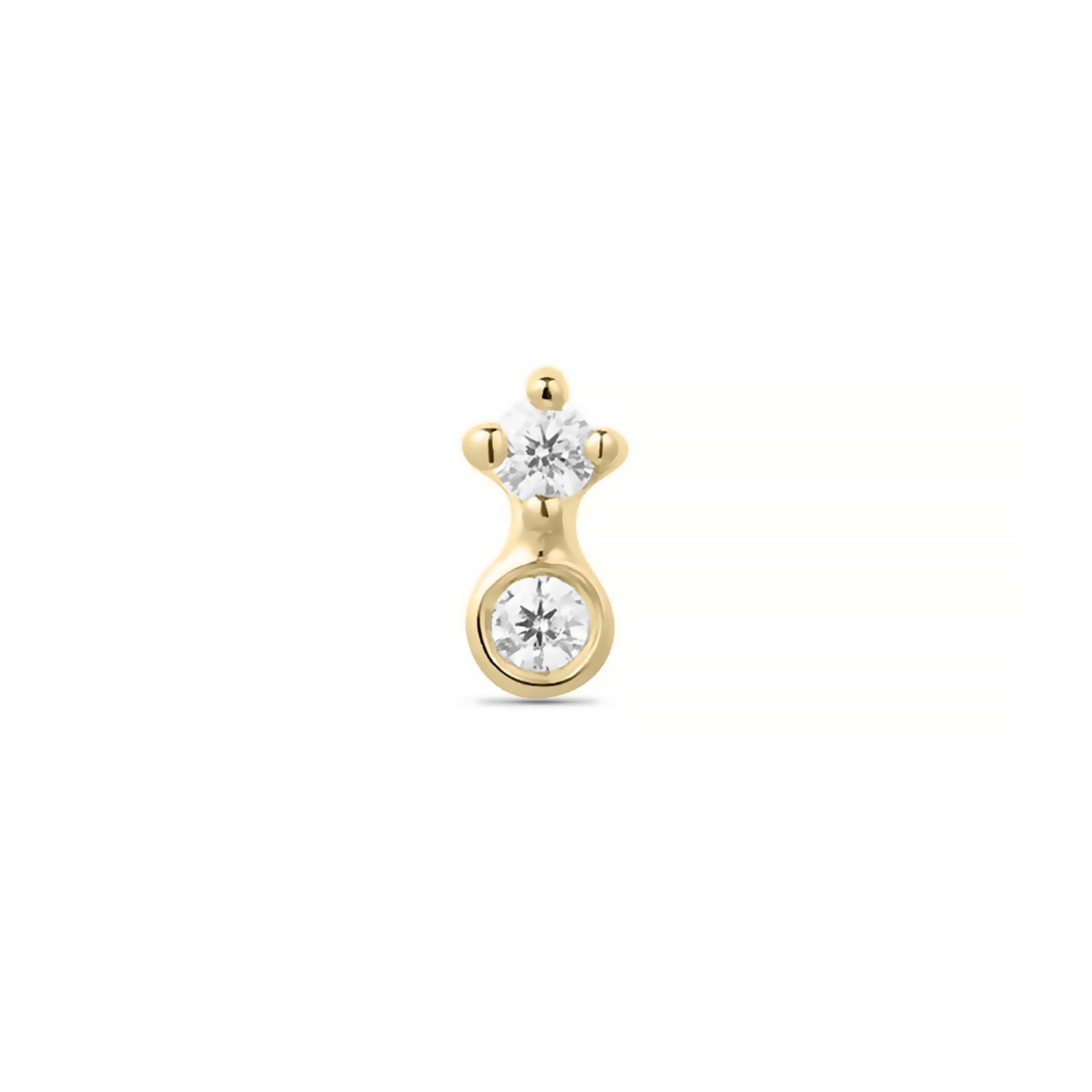 Sweet Nothing, Gold: 14k Yellow, Stone: Cubic Zirconia