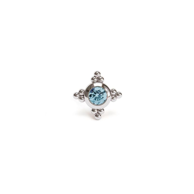 Beaded Blue Topaz