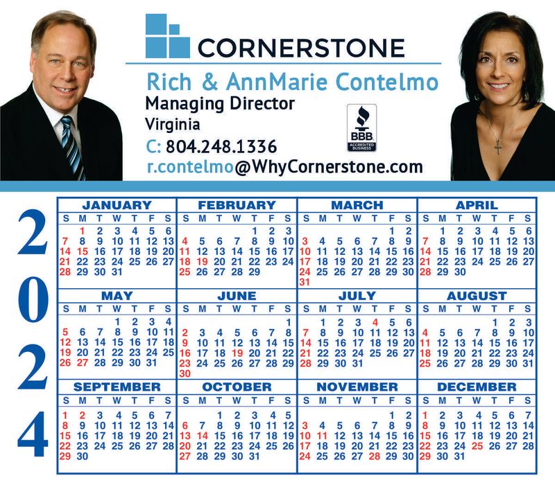 Calendar Magnets 3.5x4