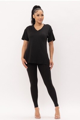 Side Slit Basic Chill Sets