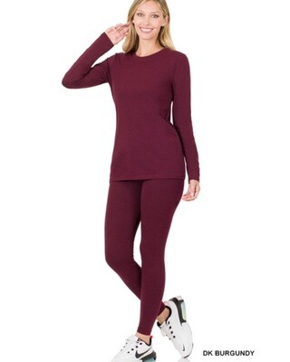 Fall Basic Legging Set