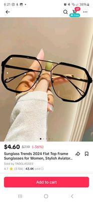 Vintage Oversized &amp; Large Frame Sunglasses for Women