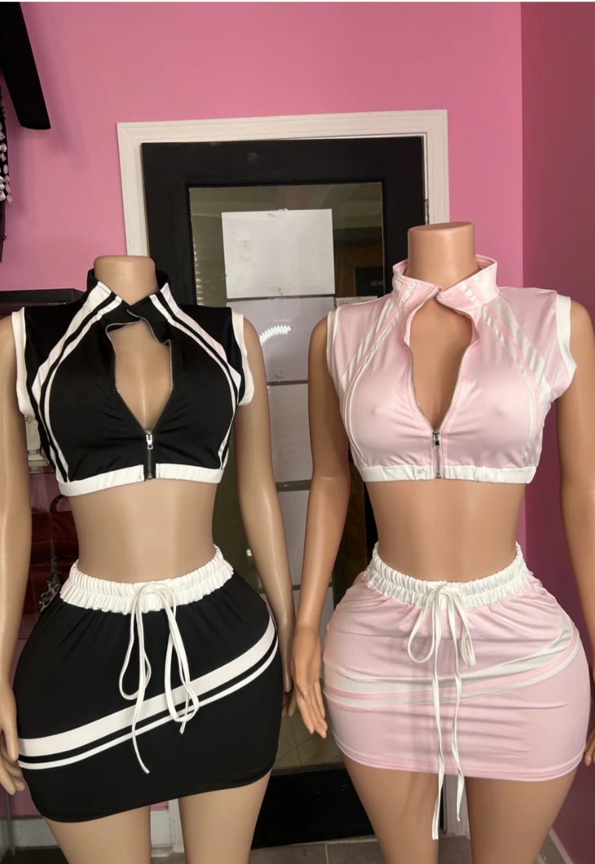 Mini Summer Skirt Set
