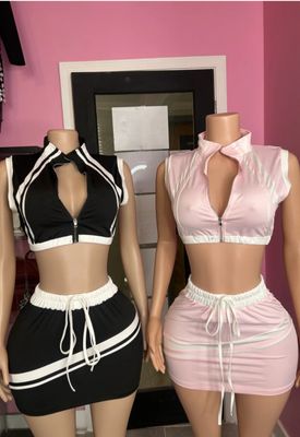Mini Summer Skirt Set