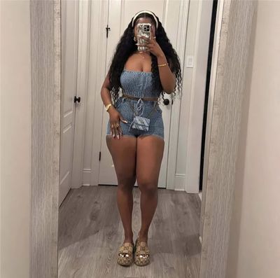 Denim 2 piece Summer Set