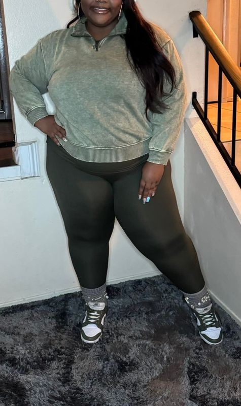 Mineral Wash Leggings Set