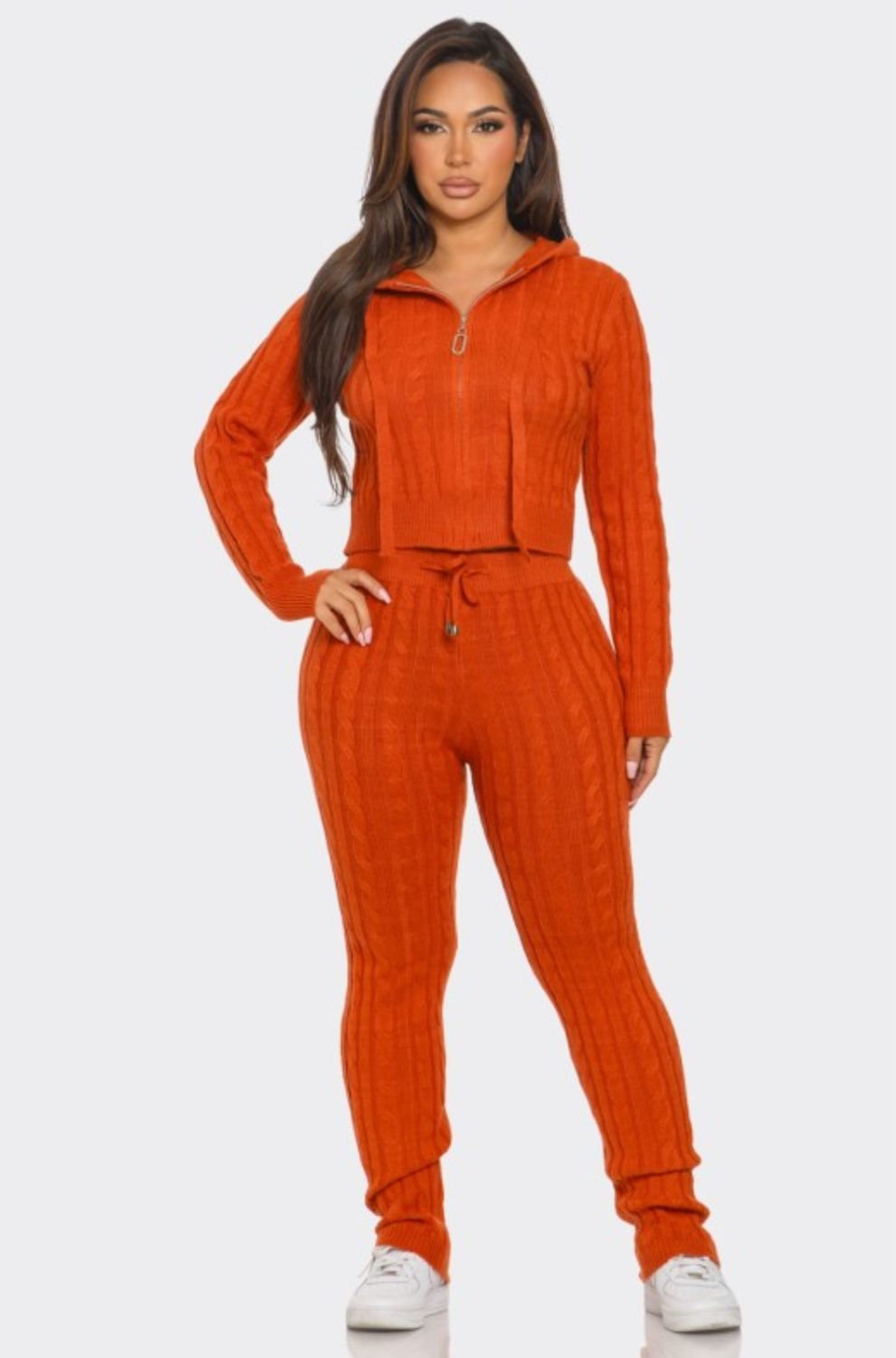 Ultimate Sweater Set, Size: Small, color: Rust