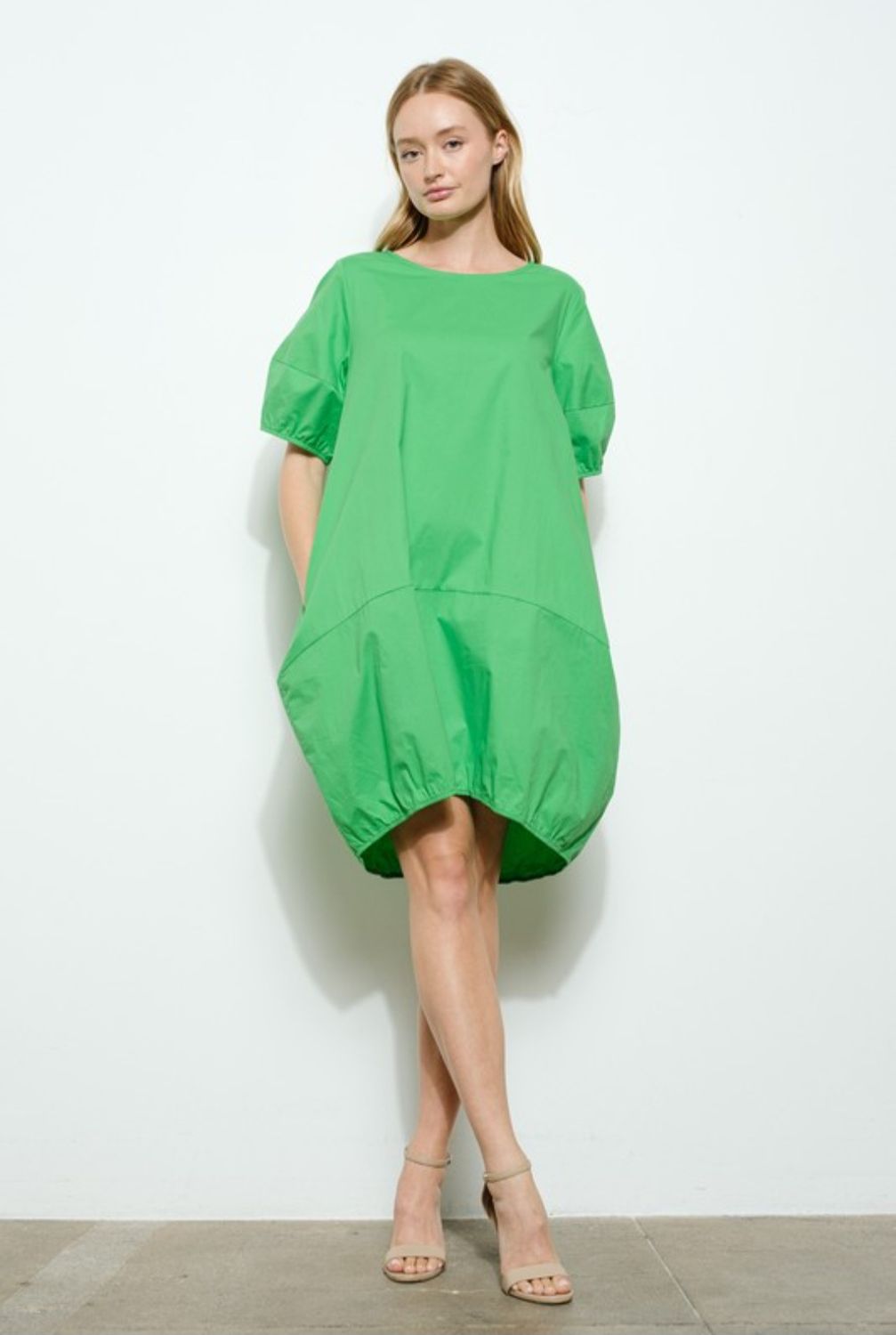 Spring Mini Bubble Dress