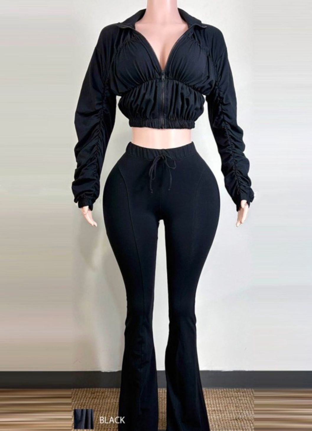 Winter Body Set, Size: Small, color: Black