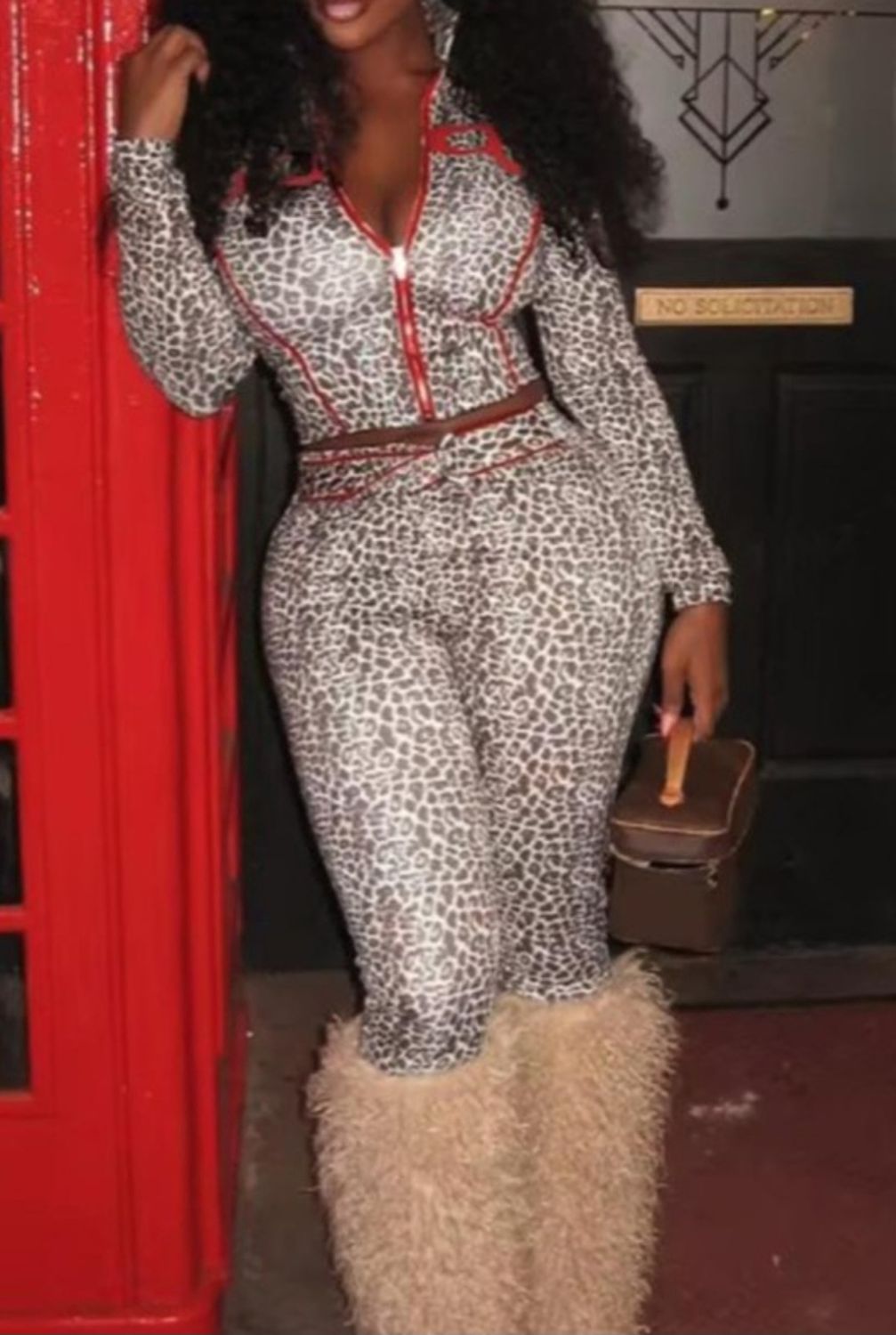 Body Leopard Set, Size: Small ( 2-4 )