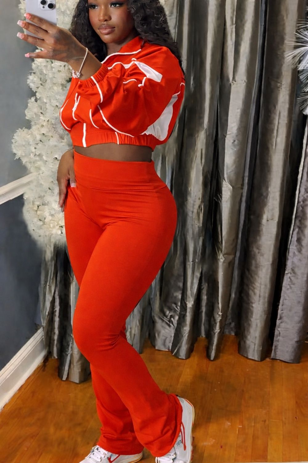 Alter Ego Set, Size: Small, color: Reddish orange