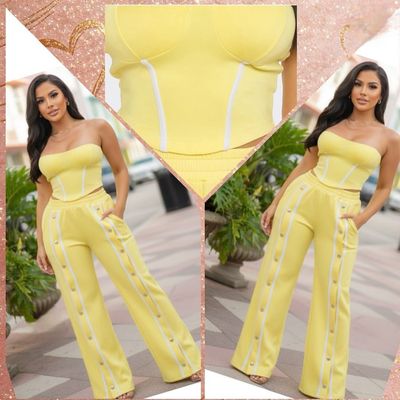 Athletic Bustier Set