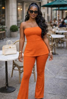 Pretty Vibes Spring Ribbed Set