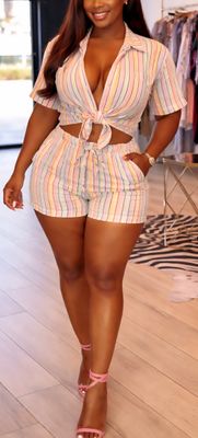 Plus Size Pastel Set