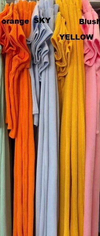 Ribbed Set (round neck)