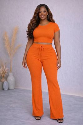 Ribbed Set (round neck)