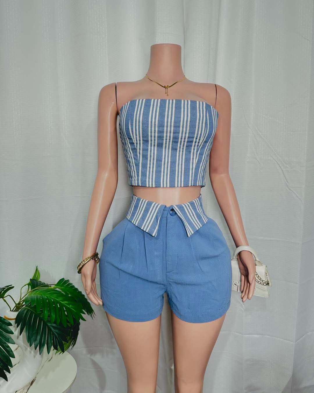 Halter Strip Set, Size: Small