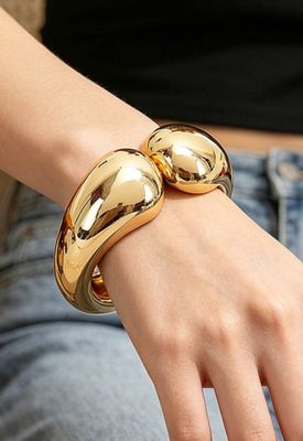Metal Hinge Cuff Bracelet