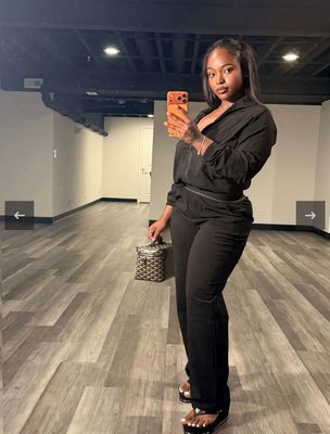 Fall Relaxed Fit Bomber Jacket and Wide-leg Pants