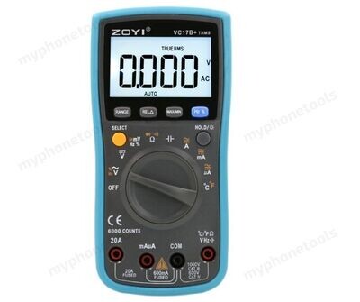 مالتي ميتر تاتش ديجتال اوتو رينج   +ZOYI VC17B