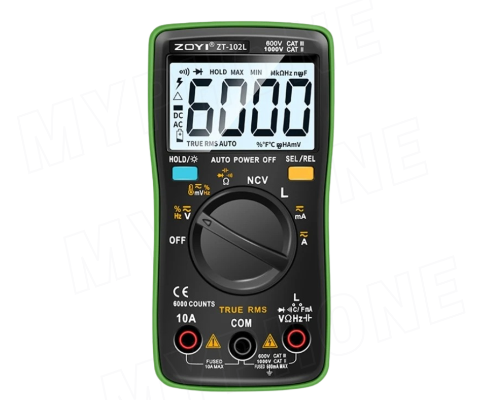 ZOYI-ZT102L مالتى ميتر ديجتال اوتو رينج