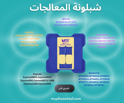 شبلونة معالجات ايفون الاحترافية بقاعدة تثبيت مغناطيسية Ma Ant C1