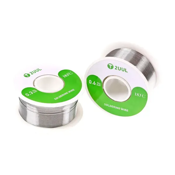 2UUL Soldering Wire 183℃ 100M 50g قصدير سلك