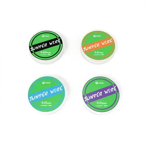 2UUL Ultrafine Jumper Wire 100m  0.02mmسلك بريدجات