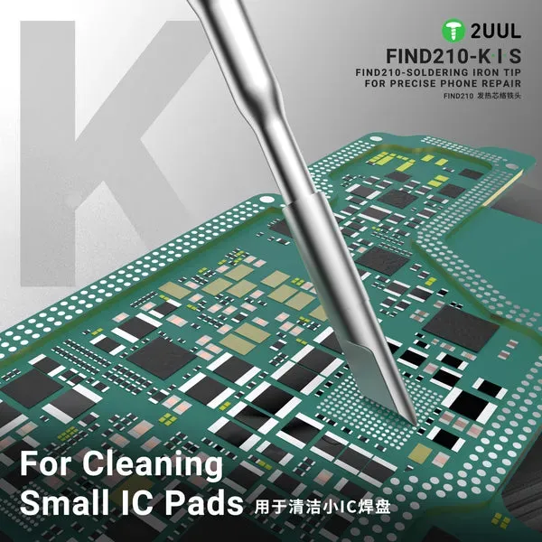2UUL K I S Soldering Iron Tip for C210(5 Pack) سن كاوية