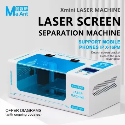 MaAnt Xmini Laser Machine LCD Screen Separation For iPhone X-16PM  ماكينة ليزر ضهور الايفون 