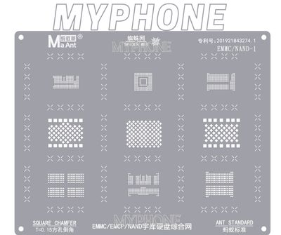 شبلونة ذواكر maant EMMC 3 تدعم ذواكر اندرويد وايفون ورام BGA162/153/169/221/186/254 شبلونة ذواكر maant EMMC 3 تدعم ذواكر اندرويد وايفون ورام BGA162/153/169/221/186/254