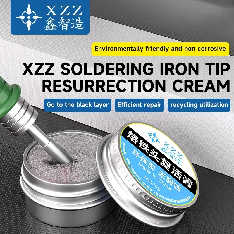 XZZ Soldering Iron tip Resurrection cream منظف سن كاوية