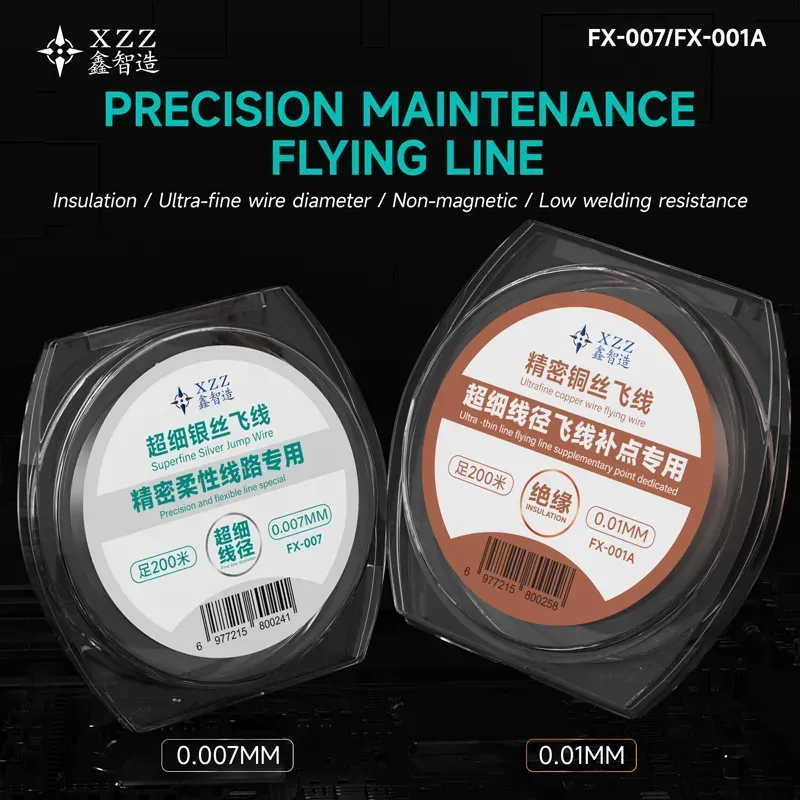 XZZ Ultrafine copper wire flying Wire سلك ميكرو جمبر