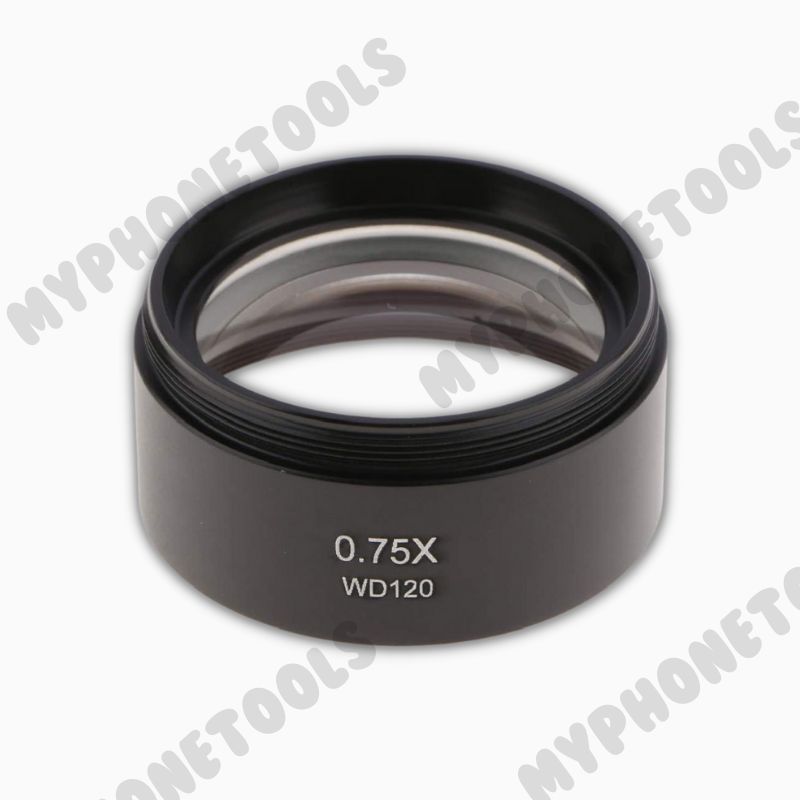 عدسة ميكروسكوب مساعدة لتوسيع مساحة العمل 0.75X (Barlow Lens) عدسة ميكروسكوب مساعدة لتوسيع مساحة العمل 0.75X (Barlow Lens)