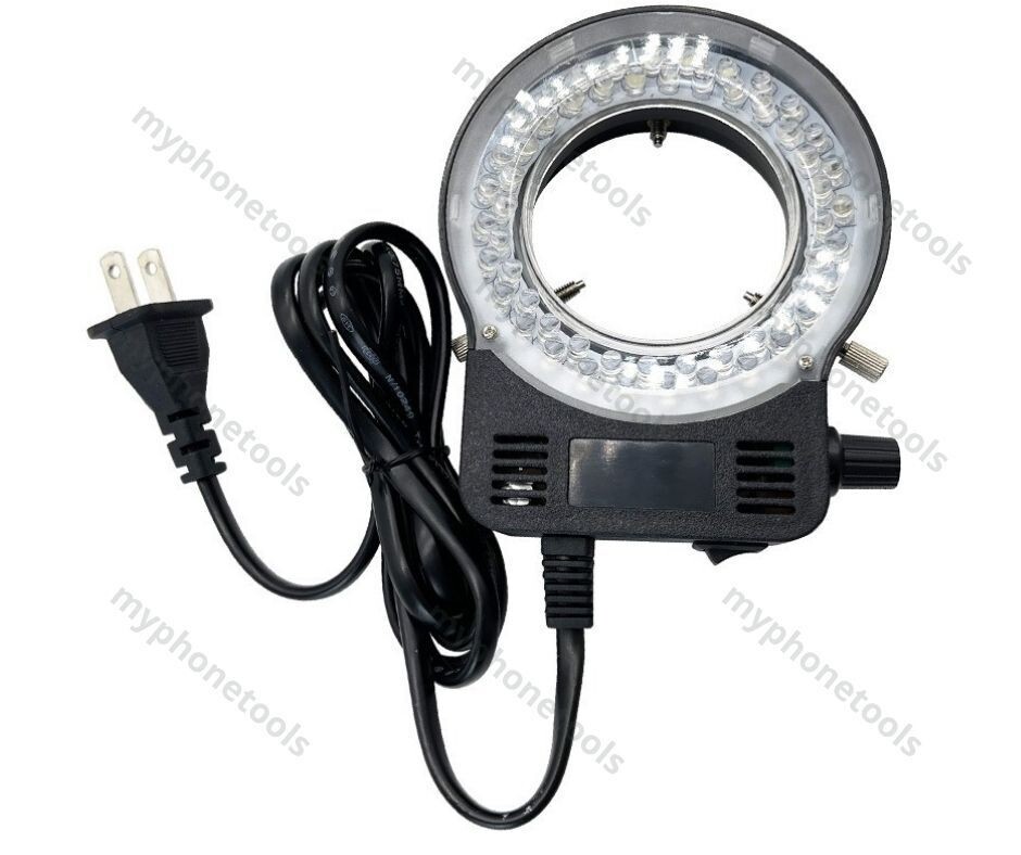 إضاءة ليد دائرية للميكروسكوب 44 ليد أصلية (44-LED Microscope Ring Light) إضاءة ليد دائرية للميكروسكوب 44 ليد أصلية (44-LED Microscope Ring Light)