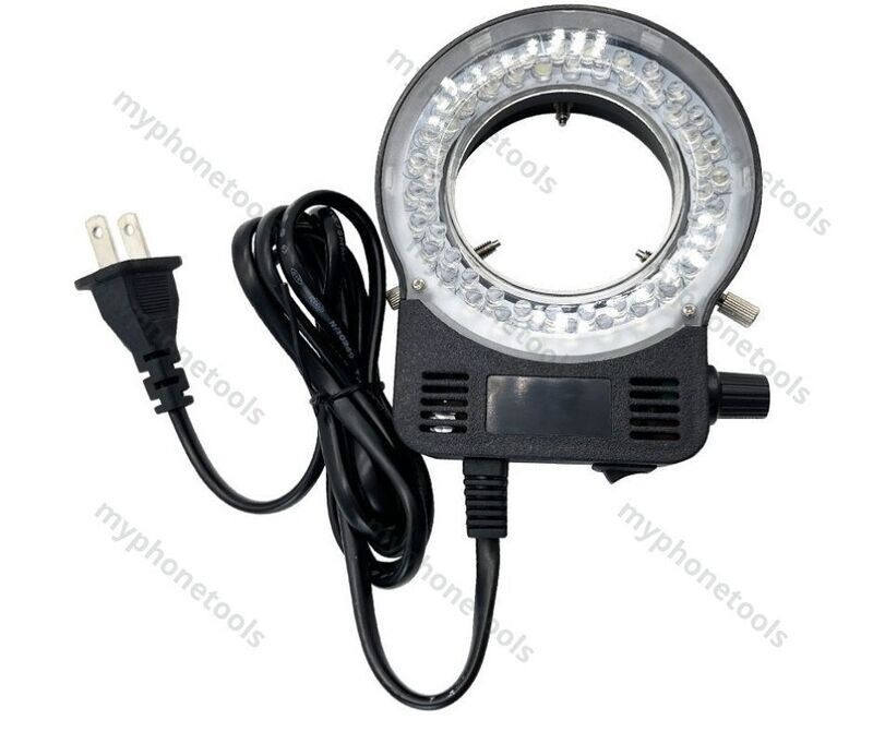 إضاءة ليد دائرية للميكروسكوب 44 ليد أصلية (44-LED Microscope Ring Light) إضاءة ليد دائرية للميكروسكوب 44 ليد أصلية (44-LED Microscope Ring Light)
