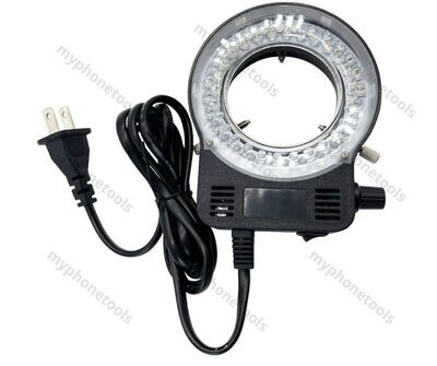 إضاءة ليد دائرية للميكروسكوب 44 ليد أصلية (44-LED Microscope Ring Light) إضاءة ليد دائرية للميكروسكوب 44 ليد أصلية (44-LED Microscope Ring Light)
