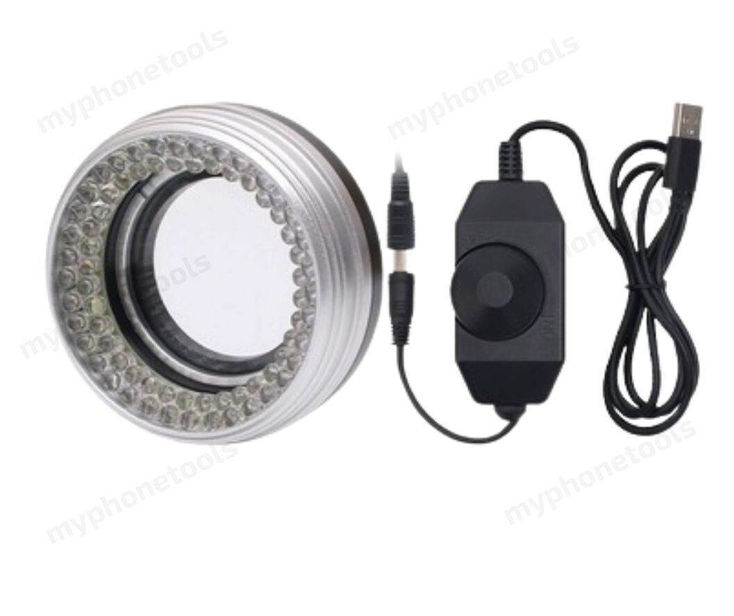 إضاءة ليد ميكروسكوب ألومنيوم أصلية (Aluminum LED Ring Light Source)