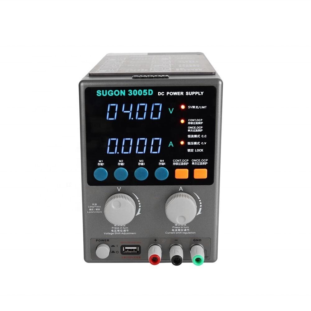 باور سبلاي ديجيتال سوجون SUGON 3005D (30 فولت / 5 أمبير) الأصلي باور سبلاي ديجيتال سوجون SUGON 3005D (30 فولت / 5 أمبير) الأصلي