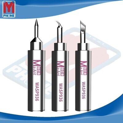 MaAnt WASP936 900M Series 936 Universal Lead-free Soldering Iron Tips سنون كاوية MaAnt WASP936 900M Series 936 Universal Lead-free Soldering Iron Tips سنون كاوية