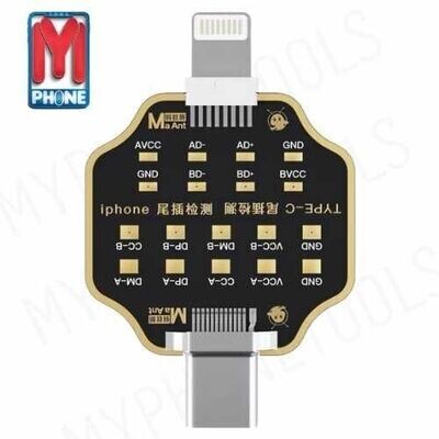 MaAnt Micro USB PCB Test Board Charging Dock Flex Tester For iPhone Andorid Type-C تيستر سوكت شحن