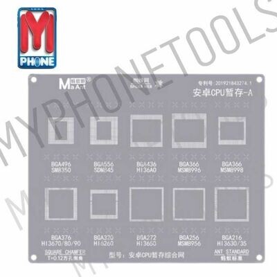شبلونة معالجات ورام كوالكوم الأصلية (Qualcomm CPU & RAM Stencil) شبلونة معالجات ورام كوالكوم الأصلية (Qualcomm CPU & RAM Stencil)